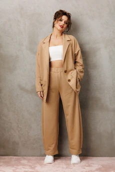 Костюм брючный 1299 песочный Anastasia