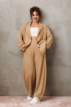 Костюм брючный 1299 песочный Anastasia