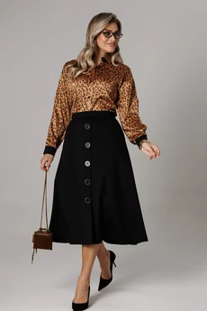 Костюм с юбкой 1306 золото Anastasia