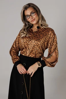 Костюм с юбкой 1306 золото Anastasia