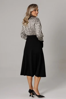 Костюм с юбкой 1306 платина Anastasia