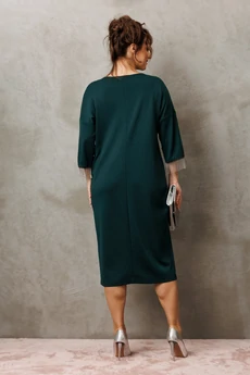 Платье 1308 изумруд Anastasia