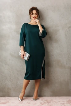 Платье 1308 изумруд Anastasia