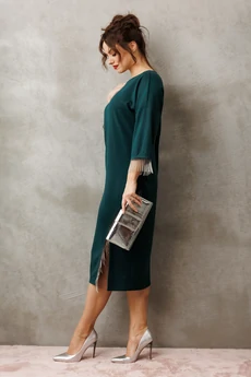 Платье 1308 изумруд Anastasia