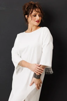 Платье 1308 молочный Anastasia