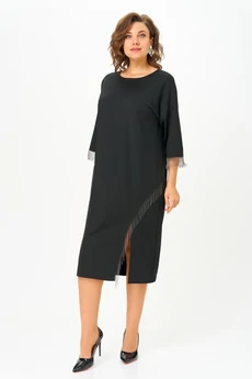 Платье 1308 черный Anastasia
