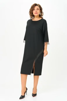 Платье 1308 черный Anastasia