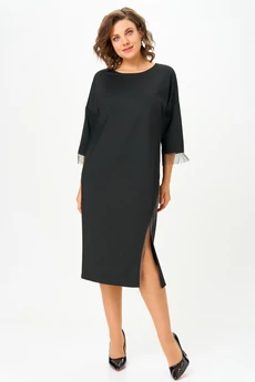 Платье 1308 черный Anastasia