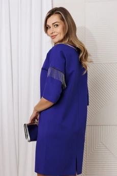 Платье 1310-2 васильковый Anastasia