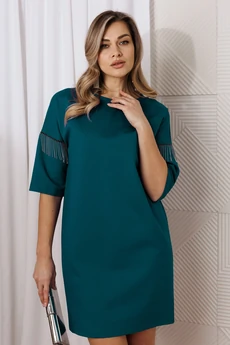 Платье 1310-2 изумруд Anastasia