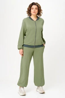 Спортивный костюм 1317 олива Anastasia