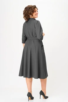 Платье 1318-1 графит Anastasia