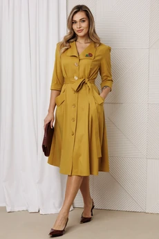 Платье 1318-1 медовый Anastasia