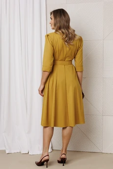 Платье 1318-1 медовый Anastasia