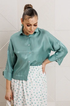 Костюм с юбкой 1322 мята Anastasia