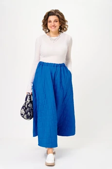 Костюм с юбкой 1325 индиго Anastasia