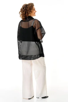 Жакет 1349 черный Anastasia