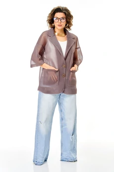 Жакет 1349-1 шоколад Anastasia