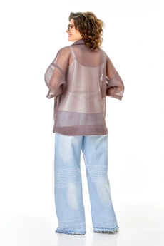 Жакет 1349-1 шоколад Anastasia