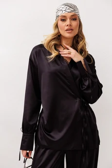 Костюм брючный 1353 черничный Anastasia