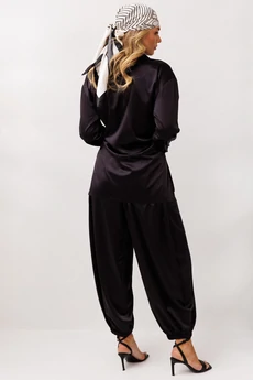 Костюм брючный 1353 черничный Anastasia