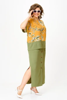 Костюм с юбкой 1361 Anastasia