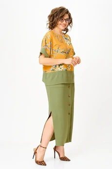 Костюм с юбкой 1361 Anastasia