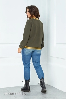 *Бомбер 504 олива Anastasia