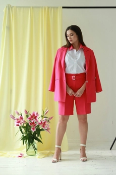 Костюм с шортами 659 малина Angelinа