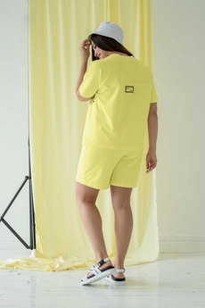 Костюм с шортами 6681 желтый Angelinа