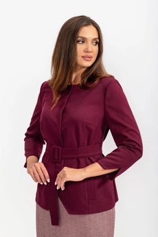 Костюм с юбкой 799 вишня Angelinа