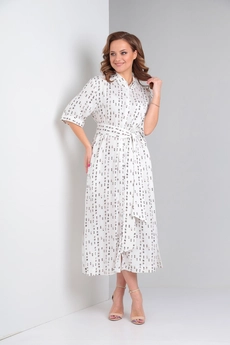 *Платье 002 молочный Andrea Fashion