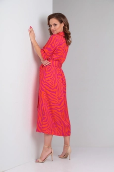 Платье 002 фуксия Andrea Fashion