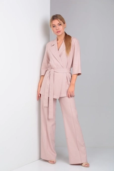 Костюм брючный 007 капучино Andrea Fashion