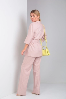 Костюм брючный 007 капучино Andrea Fashion