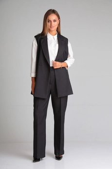 Костюм брючный 013 графит Andrea Fashion