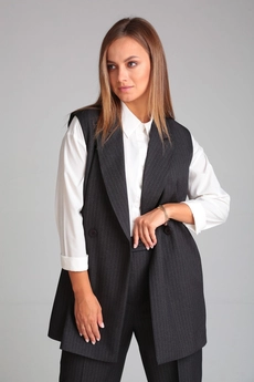 Костюм брючный 013 графит Andrea Fashion