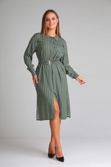 Платье 015 оливка Andrea Fashion