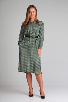 Платье 015 оливка Andrea Fashion