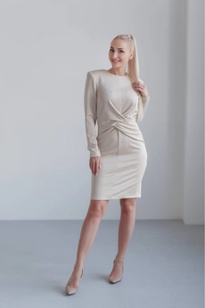 Платье 2265 шампань Andrea Fashion