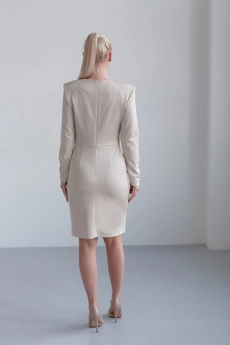 Платье 2265 шампань Andrea Fashion