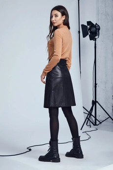 Юбка 104-1 черный Andrea Fashion