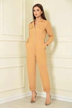 Комбинезон 126 карамель Andrea Fashion