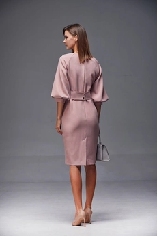 *Платье 166 розовый Andrea Fashion