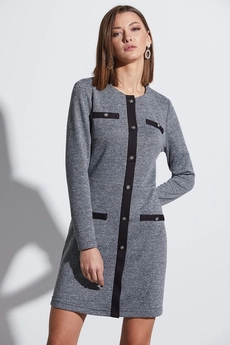 Платье 191 светло-серый Andrea Fashion