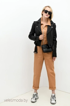 Комбинезон 026-1 карамель Andrea Fashion