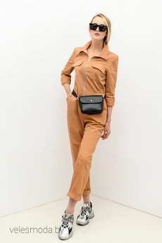 Комбинезон 026-1 карамель Andrea Fashion