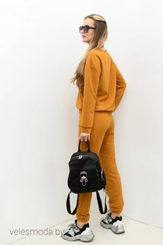 Спортивный костюм 061 горчица Andrea Fashion