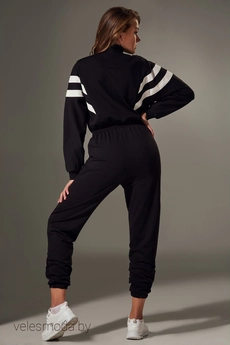 Комбинезон 076 черный Andrea Fashion