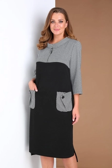 Платье 0407 черный Andrea Style